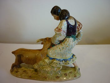Listing 2 of 5 for GOAT & LADY,BESWICK RARE #1238
