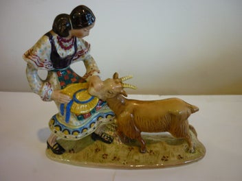 Listing 1 of 5 for GOAT & LADY,BESWICK RARE #1238