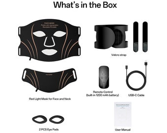 Listing 9 of 11 for LED Light Therapy Face Mask (OVER STOCKED)