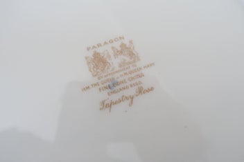 Listing 5 of 5 for ***PARAGON DOUBLE WARRENT MARK "TAPESTRY ROSE" TEA SET***