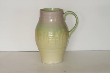 Listing 1 of 3 for ***BEAUTIFUL CROWN DEVON TRICKLE GLAZE JUG***
