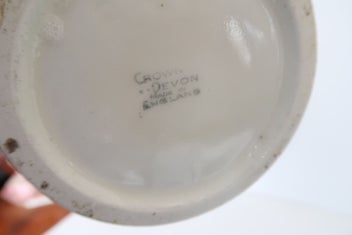 Listing 3 of 3 for ***BEAUTIFUL CROWN DEVON TRICKLE GLAZE JUG***