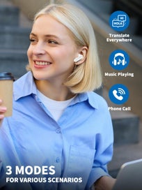 Listing 3 of 8 for Language Translator Earbuds Support 144 Languages Accents AI Translation Earbuds