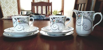 Listing 1 of 7 for Shelley China 2 sets Cups Saucers + Plates + 1 Jug