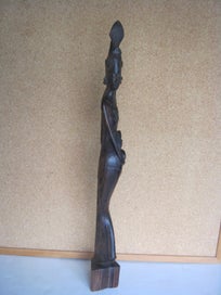 Listing 16 of 20 for Vintage Balinese Indonesia Hand Carved Wooden Sculpture. $89 Each