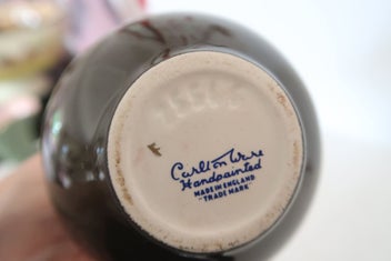 Listing 3 of 3 for ***FABULOUS VINTAGE CARLTON WARE TWO TONED VASE***