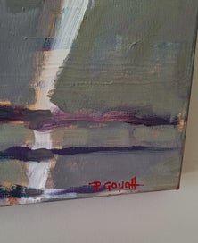 Listing 13 of 16 for +++ P. GOUGH " TOUR OF NZ 2019 - 2ND DAY CROWN RANGE " OIL PAINTING +++