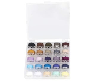 Listing 1 of 5 for Sewing Machine Accessories High Quality Transparent Bobbin Storage Box with 2