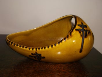 Listing 7 of 17 for Beswick Rare Unusual Design 1950's Large Retro Bowl