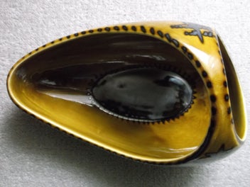 Listing 12 of 17 for Beswick Rare Unusual Design 1950's Large Retro Bowl