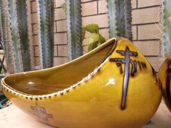 Listing 17 of 17 for Beswick Rare Unusual Design 1950's Large Retro Bowl