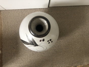 Listing 2 of 2 for Very Large Glazed Pottery Vase