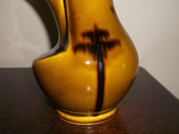 Listing 10 of 17 for Beswick Rare Weird Design 1950's Large Retro vase