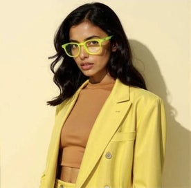 Listing 7 of 7 for Neon green eyeglass