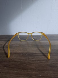 Listing 2 of 4 for Unisex orange eyeglasses