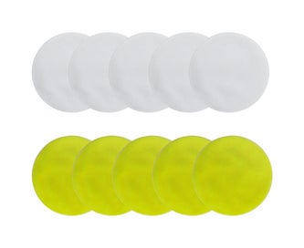 Listing 1 of 1 for Reusable Makeup Remover Pads - 10 Pieces Soft Organic Cotton Rounds with Wash