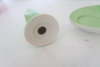 Listing 2 of 2 for ***VINTAGE CARLTON WARE PEA POD SALT AND PEPPER***