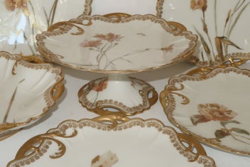 Listing 8 of 16 for ***ANTIQUE HAVILAND & CO LIMOGES AFTERNOON TEA SET 1893-95***