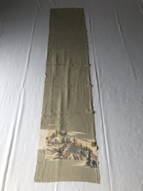 Listing 10 of 13 for Vintage Decorative Japanese Silk Fabric Piece Kimono Panel