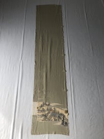 Listing 4 of 13 for Vintage Decorative Japanese Silk Fabric Piece Kimono Panel