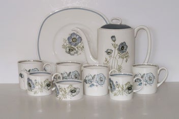 Listing 1 of 4 for ***FABULOUS SUSIE COOPER "GLEN MIST" COFFEE SET PLUS***