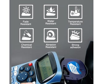 Listing 3 of 7 for Compatible Label Replacement for DYMO Letratag Refills 91331 (S0721660) LT Pl