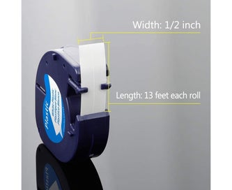 Listing 5 of 7 for Compatible Label Replacement for DYMO Letratag Refills 91331 (S0721660) LT Pl
