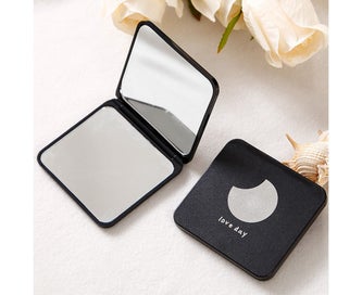 Listing 3 of 5 for Compact Travel Makeup Magnifying Mirror Small Portable Folding Mirror