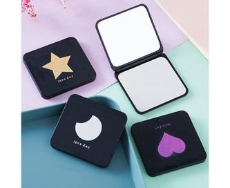 Listing 4 of 5 for Compact Travel Makeup Magnifying Mirror Small Portable Folding Mirror