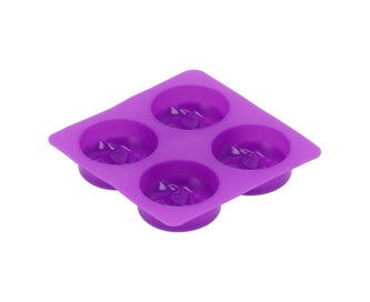 Listing 1 of 5 for 4Grid Round Moon Face Mold Silicone DIY Moon Shape HandMade Soap Mold for Hom