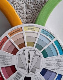 Listing 5 of 11 for Temuka green and orange banded dinner plates x 5