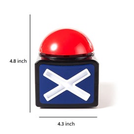 Listing 6 of 6 for 2-Pack Buzzer, Question and Answer Buzzer Button with Light and Alarm Sound