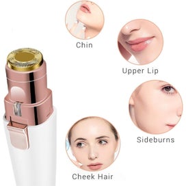 Listing 2 of 5 for Women's facial hair remover, portable electric eyebrow trimmer
