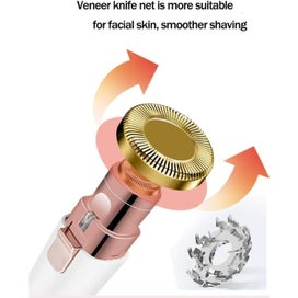 Listing 3 of 5 for Women's facial hair remover, portable electric eyebrow trimmer