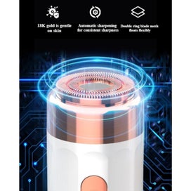 Listing 5 of 5 for Women's facial hair remover, portable electric eyebrow trimmer
