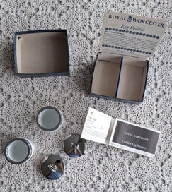 Listing 4 of 12 for Evesham Egg Coddlers - original boxed set with recipe leaflet etc