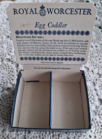 Listing 5 of 12 for Evesham Egg Coddlers - original boxed set with recipe leaflet etc