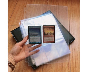 Listing 1 of 9 for 30Pcs/Set Pocket Page 11 Holes Waterproof PP Wear Resistant Trading Card Stor