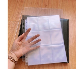 Listing 5 of 9 for 30Pcs/Set Pocket Page 11 Holes Waterproof PP Wear Resistant Trading Card Stor