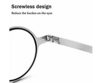 Listing 2 of 7 for Men Ultra Light Titanium Material Screwless Foldable Anti-Blue Reading Glasse