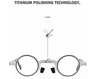 Listing 5 of 7 for Men Ultra Light Titanium Material Screwless Foldable Anti-Blue Reading Glasse