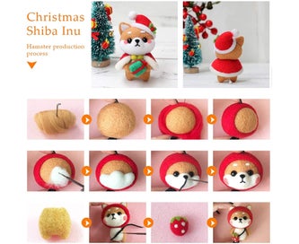 Listing 4 of 6 for 40 Colors 3G Pack With Tools - Wool Felt Material Pack40 Color Felt Wool Set