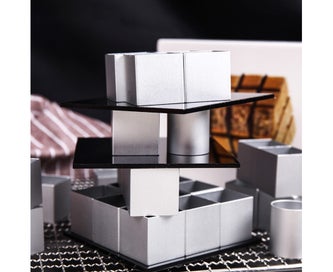 Listing 1 of 1 for 1 Set Small Square Fondant Cutter Easy Clean Family