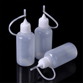 Listing 8 of 10 for 10PCS 30ml Needle Tip Applicator Bottle Clear Glue Dropper Dispenser Bottle T