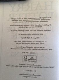 Listing 2 of 9 for Harry Potter; #1 prints set, only 42700 EVER IN THE WORLD, Ltd Edition PRINTS.