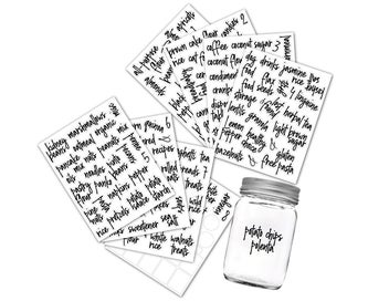 Listing 3 of 7 for Pantry Labels 168 Pieces for Pantry, Jelly, Kitchen Pot Labels, Bottle Gadget