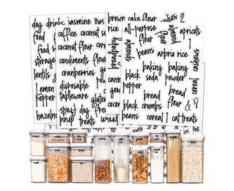 Listing 7 of 7 for Pantry Labels 168 Pieces for Pantry, Jelly, Kitchen Pot Labels, Bottle Gadget