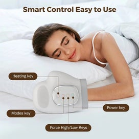 Listing 4 of 7 for NNEOBA 5-Level Electric Hand Massager with Hot Compress Grey