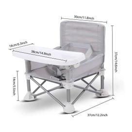 Listing 3 of 4 for NNEOBA Baby Chair Aluminium Alloy Foldable Portable