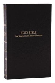 Listing 1 of 1 for KJV Holy Bible: Pocket New Testament with Psalms and Proverbs, Black Sof